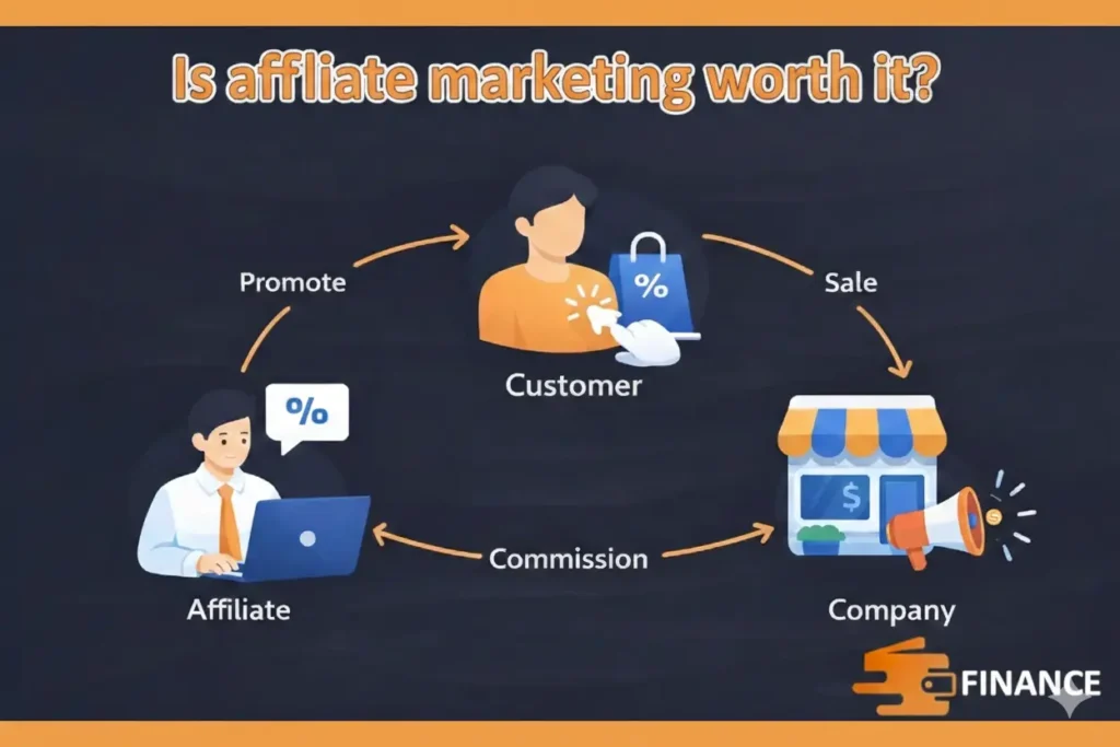 Image showing what is affiliate marketing