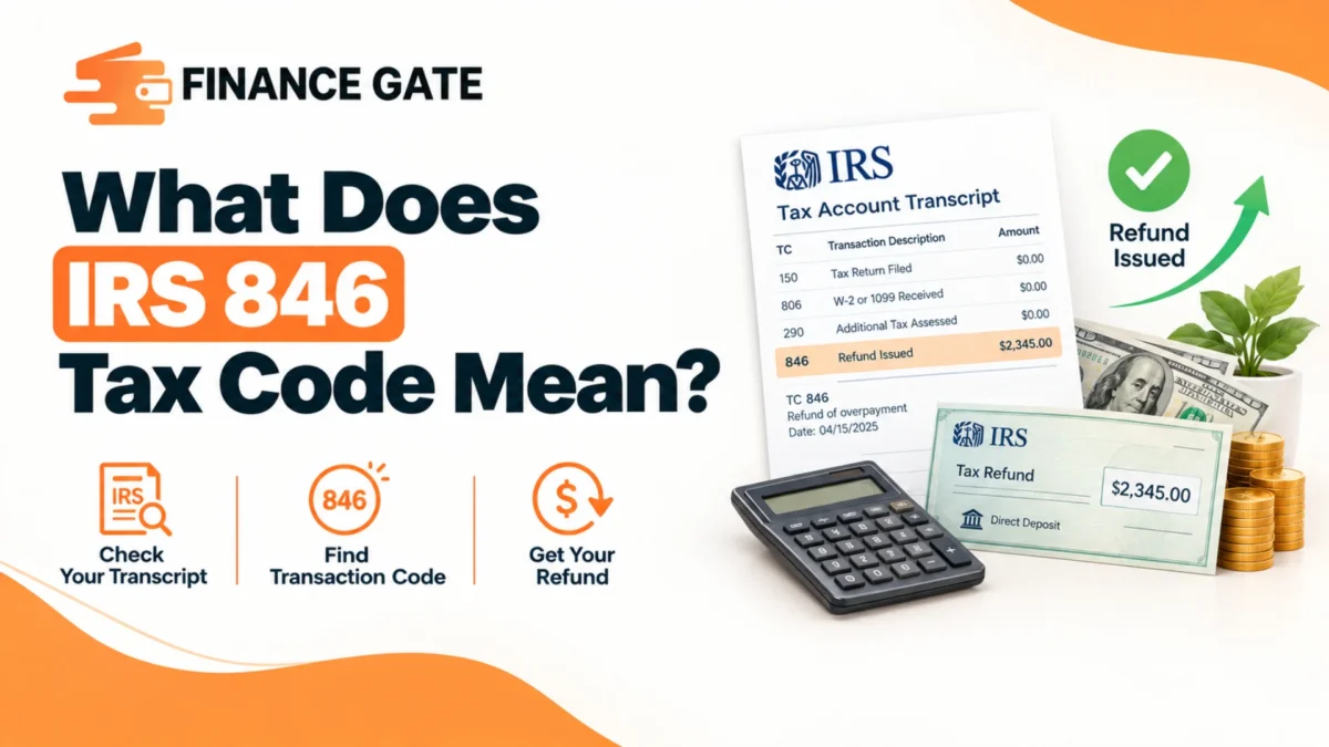 Understand what does IRS 846 tax code mean on your transcript to check refund issuance status and tracking details now