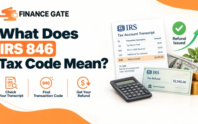 Understand what does IRS 846 tax code mean on your transcript to check refund issuance status and tracking details now