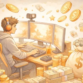 Gaming in wealth and luxury